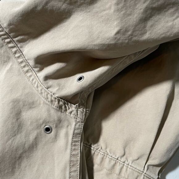 American Eagle Outfitters Long Sleeve Shirt Men Large Brown 24 Volt Work Utility - Picture 6 of 11